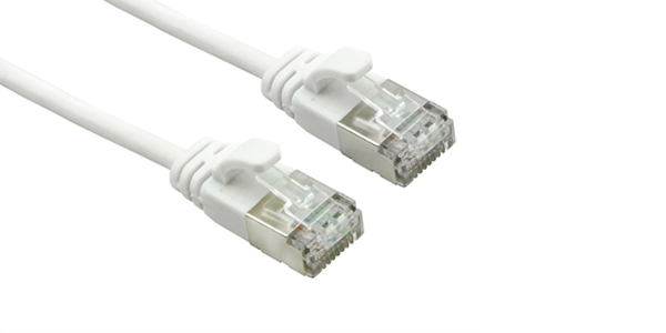 Cat6A, FTP, Patch Cord, 10m, LSZH, White-img-1